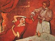 Edgar Degas Combing the Hair oil painting picture wholesale
